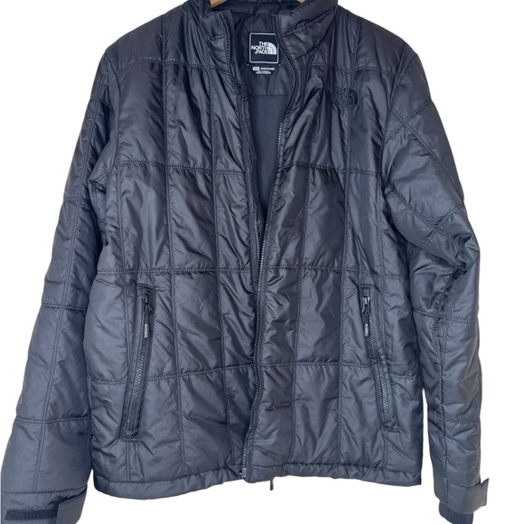 The North Face Black Quilted Jacket Men’s Size Medium - Picture 1 of 7